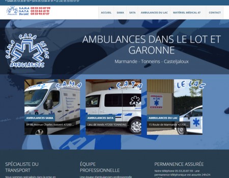 Création du site de la Sama à Marmande