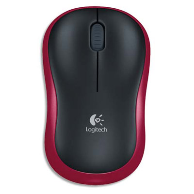 Souris Sans Fil Rouge M185 LOGITECH - Quick Info System