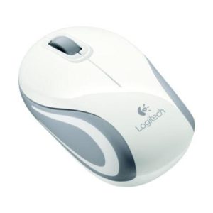 Logitech M187 - Souris - Blanche