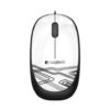 M105 Souris Filaire Blanche LOGITECH