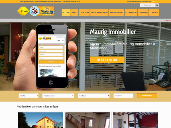 Site immobilier Maurig Immobilier Site immobilier Maurig Immobilier